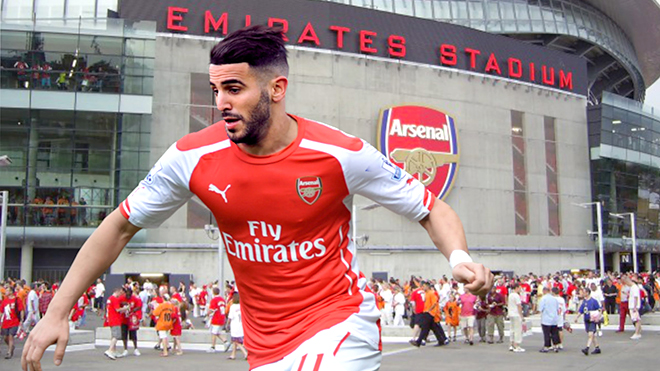 Mahrez giống một canh bạc với Arsenal