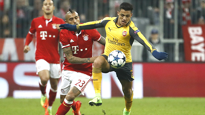 Alexis Sanchez là thùng thuốc súng nếu tới Bayern Munich