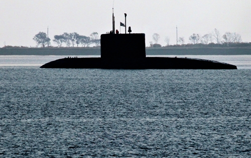 Một tàu ngầm lớp Varshavyanka. Ảnh: Sputnik