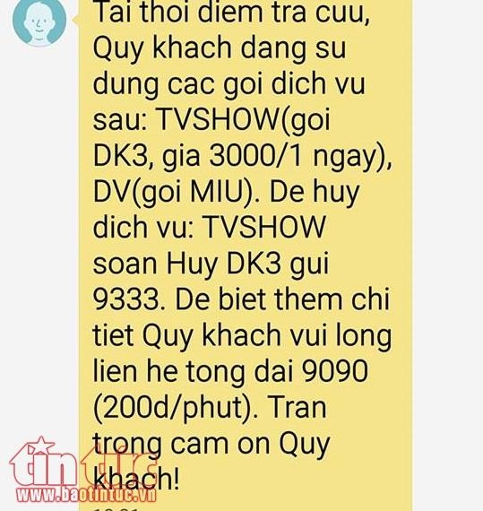 Bộ TT&TT khuyến khích người tiêu dùng phản ánh lên cơ quan quản lý để Bộ có cơ sở xử phạt đến các nhà mạng.