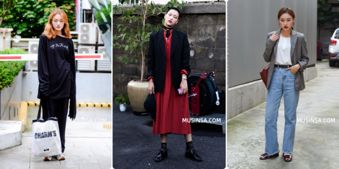 Gợi ý mix đồ tiết giao mùa từ street style của giới trẻ Hàn