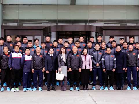 U23 Việt Nam sẵn sàng cho VCK U23 châu Á tại Trung Quốc. Ảnh: Nhật Đoàn