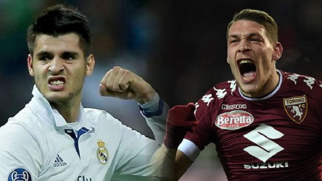 Man United sẽ đá sơ đồ nào nếu có cả Morata và Belotti? 