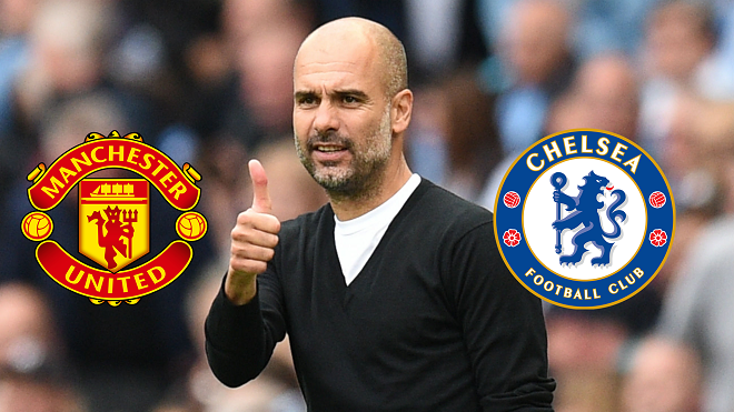 Man City đứng đầu, ghi bàn ầm ầm, Guardiola vẫn lo ngay ngáy về M.U và Chelsea