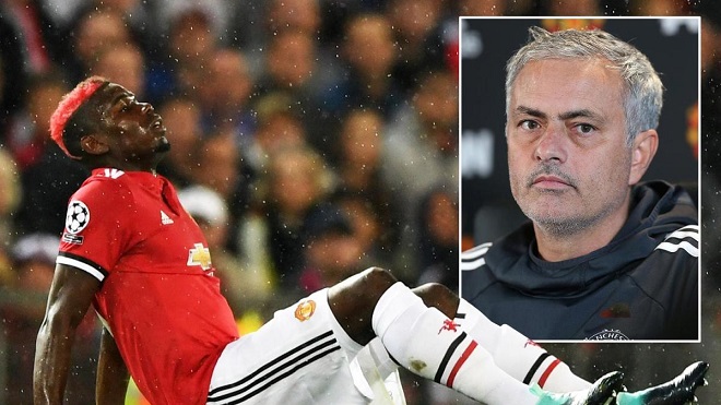 Mourinho khiến fan M.U lo lắng với tiết lộ mới nhất về Pogba