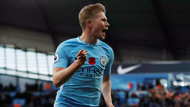 Kevin De Bruyne: Cầu thủ lớn của trận đấu lớn!