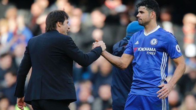 Vì sao Conte tuyên bố loại bỏ Diego Costa khỏi Chelsea?