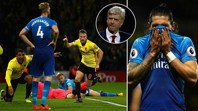 Video clip highlights bàn thắng trận Watford 2-1 Arsenal