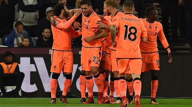 Video clip highlights bàn thắng trận West Ham 1-4 Liverpool