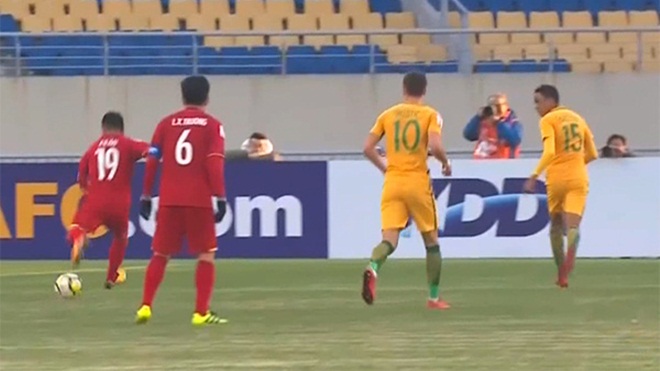 U23 Việt Nam 1-0 U23 Australia: Chiến đấu quả cảm. ‘Xe bus 3 tầng’ siêu hạng. Quang Hải tuyệt vời!