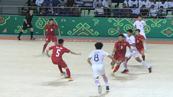 Futsal Việt Nam thắng dễ 8-0 trước Hong Kong (Trung Quốc)