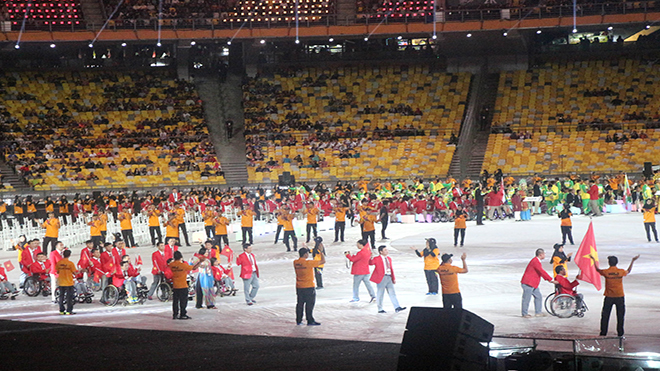 Ấn tượng lễ khai mạc ASEAN Para Games lần thứ 9