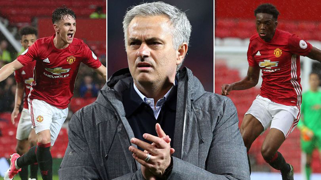 Lộ diện 5 tài năng trẻ Man United sẽ được Mourinho dùng tại vòng cuối Premier League 