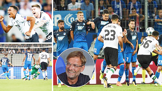 ĐIỂM NHẤN Hoffenheim 1-2 Liverpool: Cứu tinh Mignolet, nỗi lo Lovren và siêu phẩm sút phạt khó tin