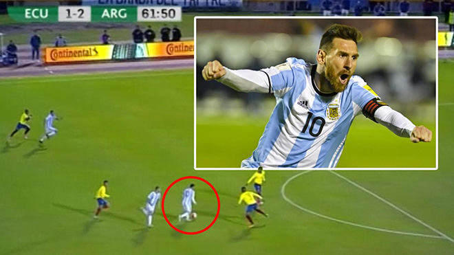 Một tay đưa Argentina tới World Cup, Messi sẽ vượt Ronaldo để giành Bóng vàng?