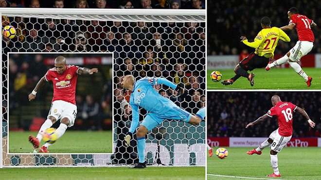 Video clip highlights bàn thắng trận Watford 2-4 M.U