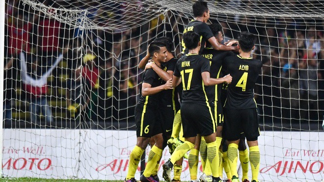 U22 Malaysia giành ngôi đầu bảng A với số điểm tuyệt đối