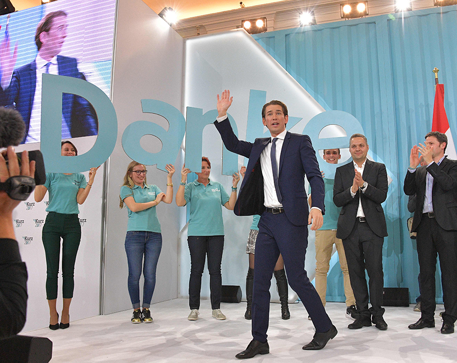 Những khoảnh khắc ngoại giao cân não của 'thần đồng chính trị', Thủ tướng Áo tương lai Sebastian Kurz