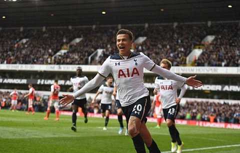 Dele Alli mở tỷ số trận đấu