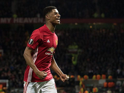 Rashford đang thăng hoa khi đá đúng vị trí sở trường