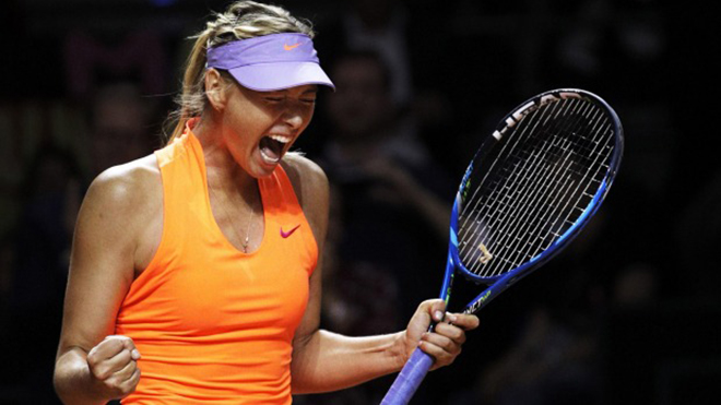 May mà Sharapova trở lại. Nếu không, tennis nữ chẳng có gì để chờ đợi