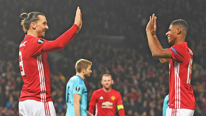 Ibra cứ việc dưỡng thương, Man United cứ để Rashford lo