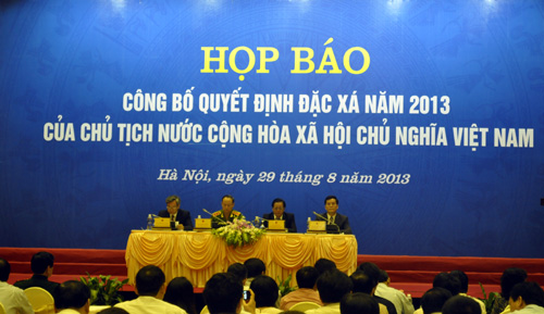 Đặc xá cho 15.446 phạm nhân dịp Quốc khánh