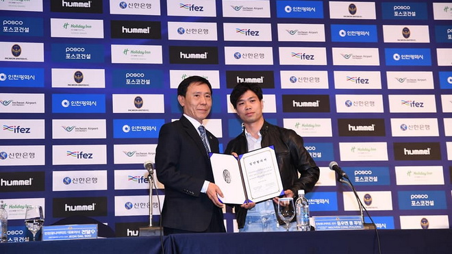 Công Phượng ghi bàn ngay trận ra mắt Incheon United