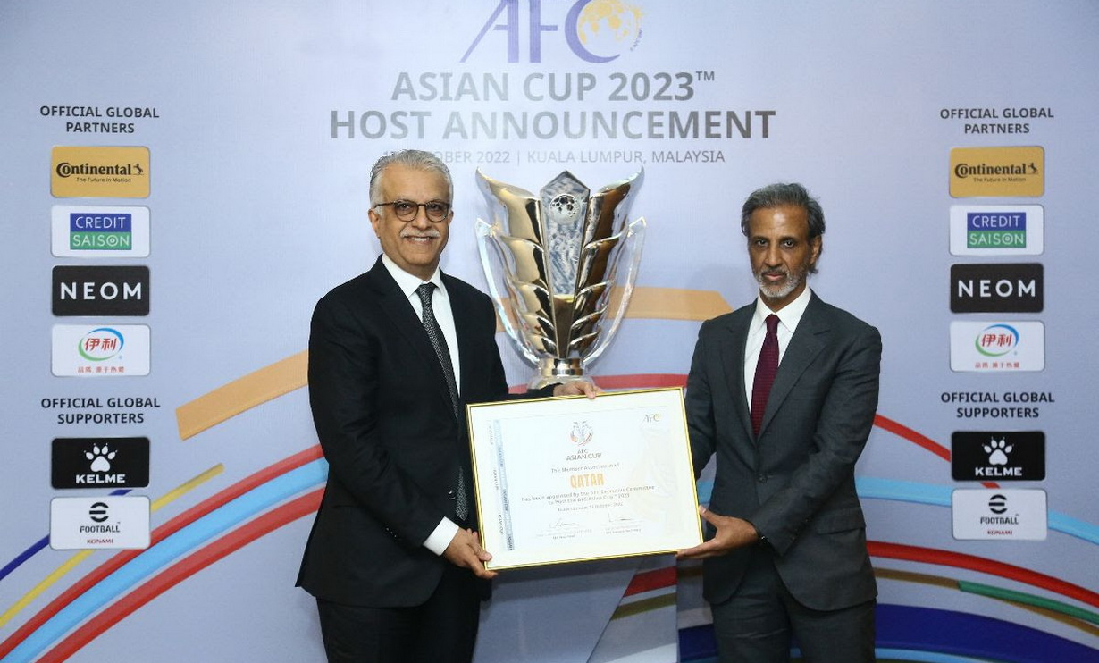 qatar, afc, asian cup, park hang seo, vff, hlv park hang seo chia tay đội tuyển việt nam, bốc thăm asian cup, vleague, lịch thi đấu vleague 2022, bxh vleague