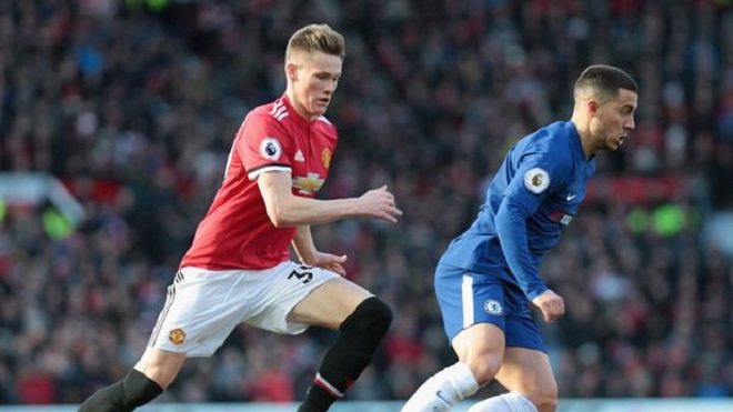 CĐV M.U hả hê khi McTominay 'bỏ túi' Hazard