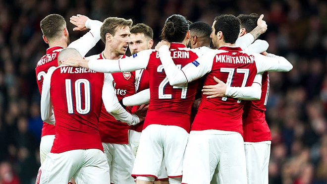 Video bàn thắng trận Arsenal 4-1 CSKA Moscow; Atletico Madrid 2-0 Sporting CP