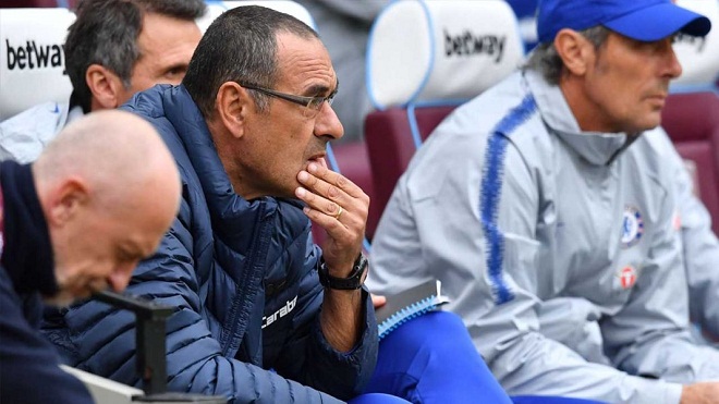 Maurizio Sarri thừa nhận Chelsea còn thua kém Liverpool