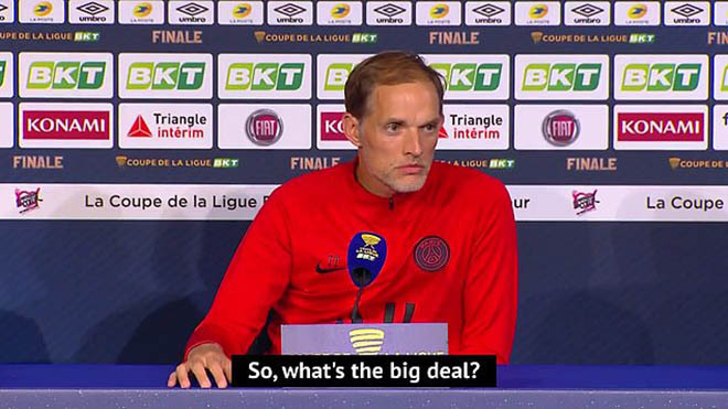 Hàng công PSG sa sút, HLV Thomas Tuchel nổi giận với... phóng viên