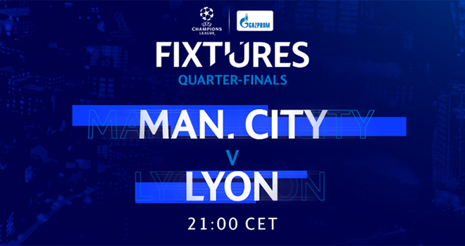 Trực tiếp bóng đá. Man City vs Lyon. Trực tiếp bóng đá tứ kết cúp C1 châu Âu. Trực tiếp Man City đấu với Lyon. Trực tiếp tứ kết Champions League. K+PM. Kèo nhà cái