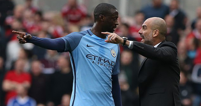 Man City bị loại khỏi Cúp C1, Yaya Toure chỉ trích Pep Guardiola, Lyon Man City, Cúp C1, Man City, Champions League, Lyon, Pep Guardiola, chung kết cúp C1, PSG vs Bayern