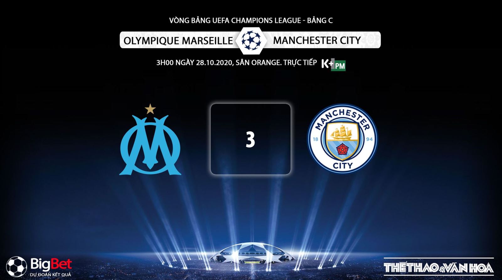 Keo nha cai, kèo nhà cái, Marseille vs Man City, Trực tiếp bóng đá Cúp C1 châu Âu, K+PM, trực tiếp bóng đá Man City đấu với Marseille, kèo bóng đá, kèo Man City, Cúp C1