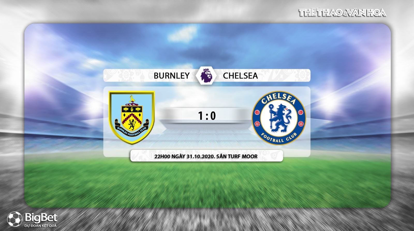 Keo nha cai, kèo nhà cái, Burnley vs Chelsea, K+PM, Truc tiep bong da, Ngoại hạng Anh vòng 7, trực tiếp bóng đá Anh, soi kèo bóng đá, trực tiếp Chelsea, kèo Chelsea
