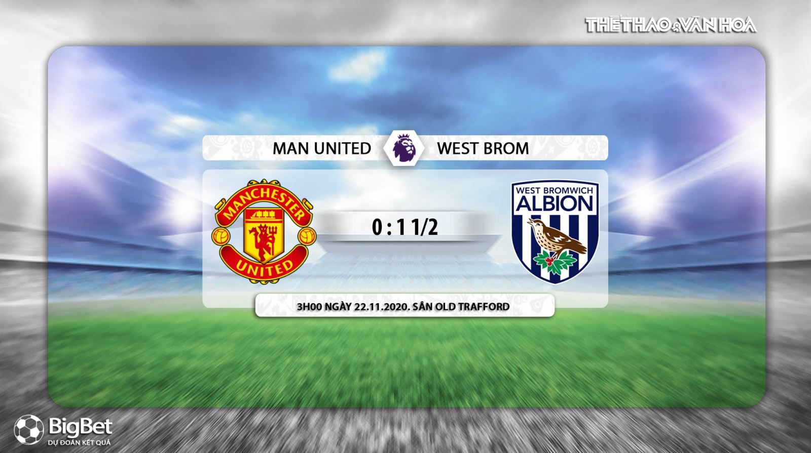 Keo nha cai, Kèo nhà cái, MU vs West Brom, Trực tiếp bóng đá, Ngoại hạng Anh, K+, Xem K+PM, Vòng 9 Giải ngoại hạng Anh, Trực tiếp K+PM, Trực tiếp bóng đá MU