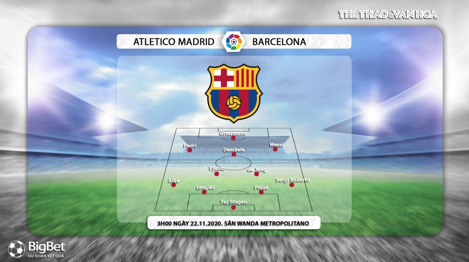 Keo nha cai, Kèo nhà cái, Atletico Madrid vs Barcelona, Vòng 10 La Liga, BĐTV trực tiếp, trực tiếp bóng đá Tây Ban Nha, xem trực tiếp Atletico Madrid vs Barcelona