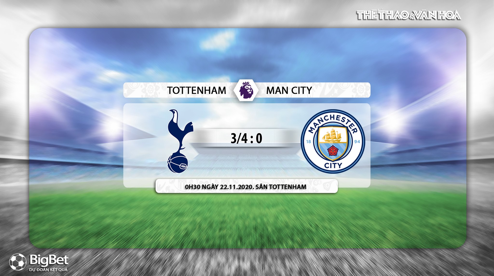 Keo nha cai, Kèo nhà cái, Tottenham vs Man City, Trực tiếp bóng đá, Ngoại hạng Anh, K+, Xem K+PM, Vòng 9 Giải ngoại hạng Anh, Trực tiếp Tottenham đấu với Man City