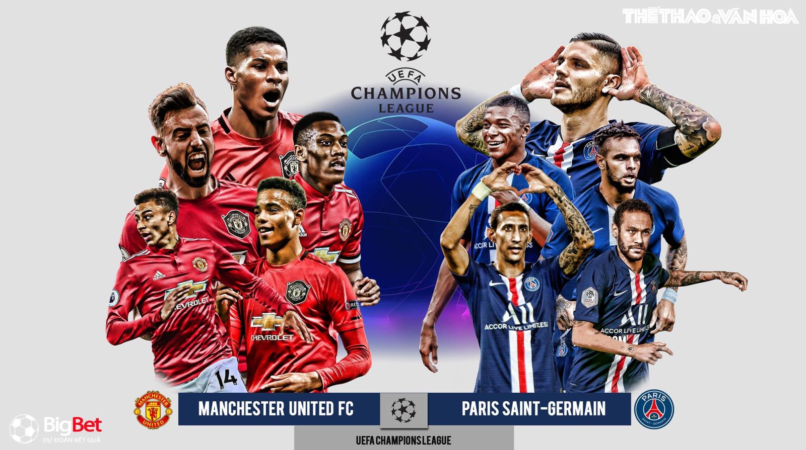 Soi kèo nhà cái MU vs PSG. Vòng bảng Champions League