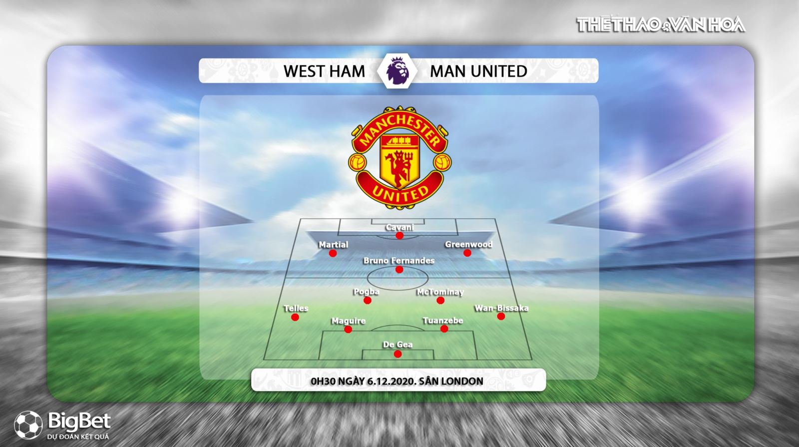 Trực tiếp West Ham vs MU. K+PM. Truc tiep bong da. Link xem trực tiếp MU. Xem MU