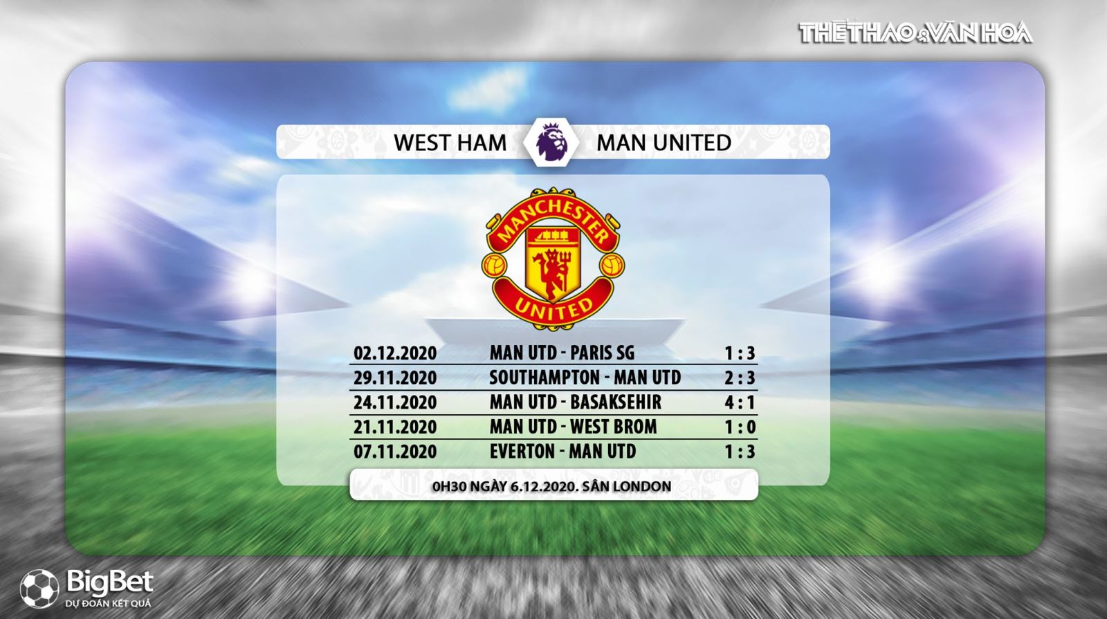 Keo nha cai, kèo nhà cái, West Ham vs MU, truc tiep bong da, ngoai hang Anh vòng 10, kèo bóng đá, trực tiếp MU đấu với West Ham, trực tiếp bóng đá Anh, kèo MU, K+PM, K+