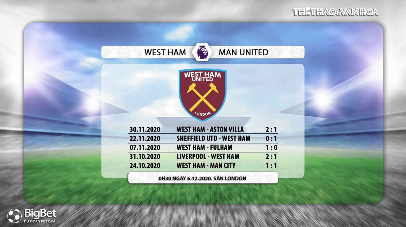 Keo nha cai, kèo nhà cái, West Ham vs MU, truc tiep bong da, ngoai hang Anh vòng 10, kèo bóng đá, trực tiếp MU đấu với West Ham, trực tiếp bóng đá Anh, kèo MU, K+PM, K+