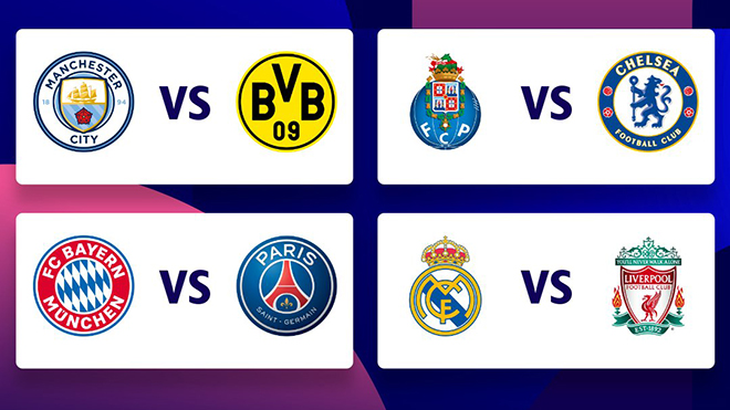 Tứ kết Champions League: Bayern tái đấu PSG. Liverpool đụng độ Real