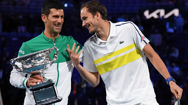 Djokovic và Medvedev không được dự Úc mở rộng 2022 nếu không tiêm chủng