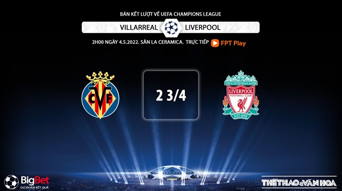 soi kèo Villarreal vs Liverpool, kèo nhà cái, Villarreal vs Liverpool, nhận định bóng đá, Liverpool, Villarreal, keo nha cai, dự đoán bóng đá, Cúp C1, Champions League