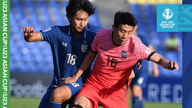 U23 Hàn Quốc 1-0 U23 Thái Lan: Hàn Quốc chật vật giành vé, Thái Lan bị loại