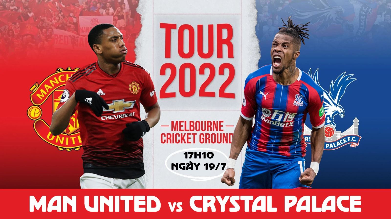 truc tiep bong da, MU vs Crystal Palace, trực tiếp bóng đá hôm nay, Crystal Palace, MU, trực tiếp bóng đá, Giao hữu CLB Hè 2022, xem bóng đá trực tiếp, trực tiếp MU