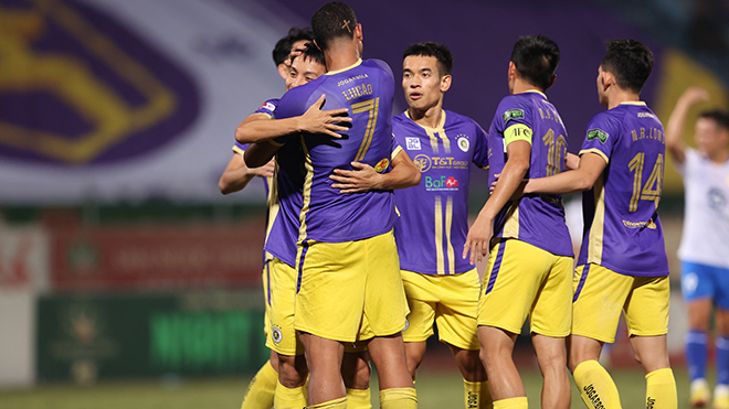 Hà Nội 5–2 Nam Định: Mở tiệc bàn thắng trên Hàng Đẫy, Hà Nội xây chắc ngôi đầu bảng